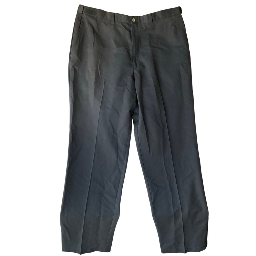 Haggar Men’s Formal Pants size 38 x 32, Black,Size Tall